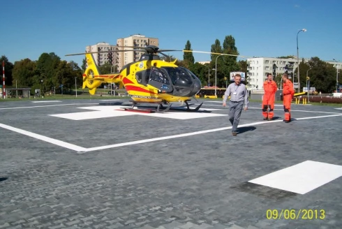 Nowe lądowisko na Bródnie
