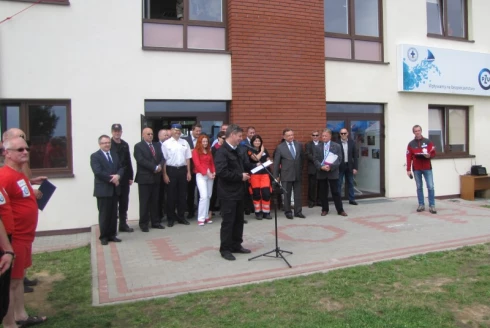 Awaryjne wodowanie samolotu na Zegrzu