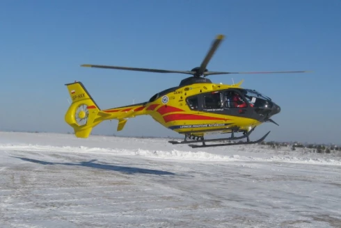 Eurocopter pełni dyżur w Suwałkach