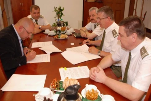 Podpisanie porozumienia ze Strażą Graniczną