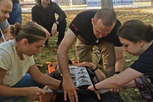 Szkolenie ukraińskiego personelu SOR