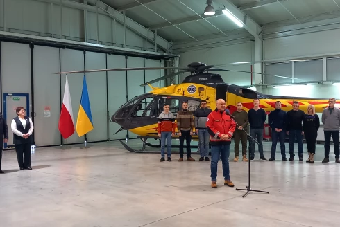 Szkolenie dla lekarzy z ukraińskiego HEMS-u