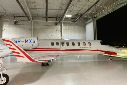 Drugi Learjet już w Warszawie
